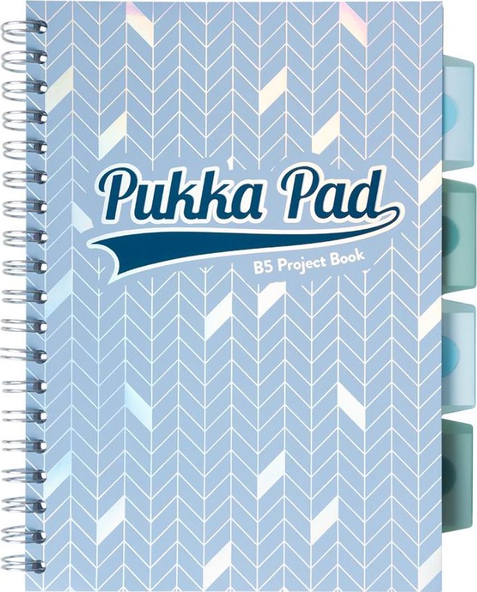 Pukka Pad Project Book Glee B5/200 kratka jasnonieb. (3szt)