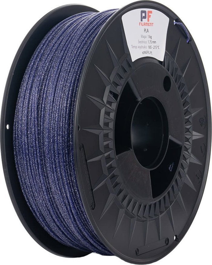 PF Filament PF Glitter Navy blue PLA 1 kg 1,75