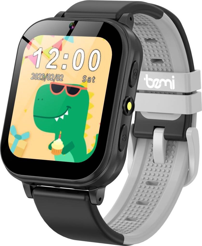 Smartwatch Bemi Kizzo Czarno-szary