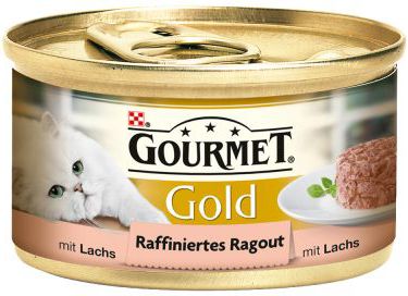 Nestle GOURMET GOLD 85g org.RAGOUT ŁOSOŚ
