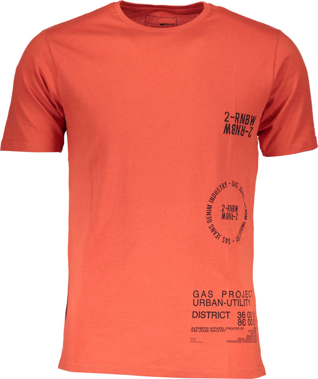 GAS GAS Koszulka z krótkim rękawem Męska GATS01CARGO AB3