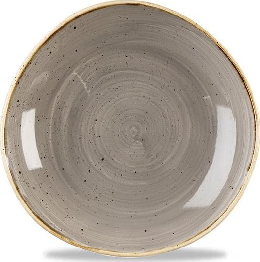 Churchill Miska o organicznym kształcie Peppercorn Grey