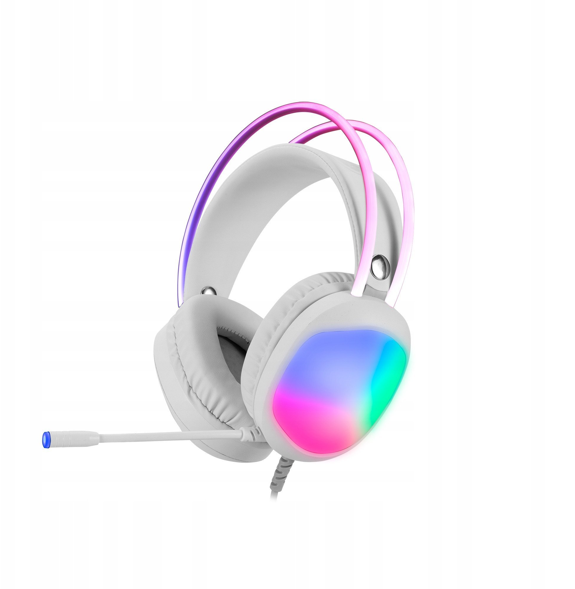 Słuchawki Marvo Lumi 40 Białe (HG8959)