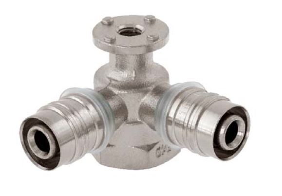 Kisan Trójnik zaprasowywany ustalony kątowy 16x1/2"x16 - WL34.22.11.20