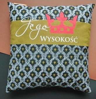 PASSION CARDS Poduszka Jego wysokość