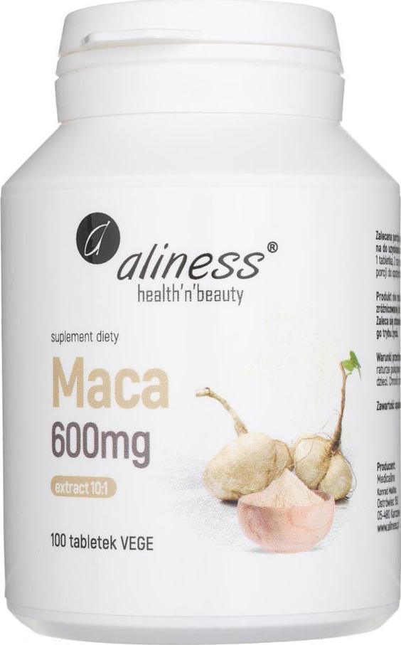 Aliness ALINESS MACA EKSTRAKT 10:1 600 MG 100 TAB