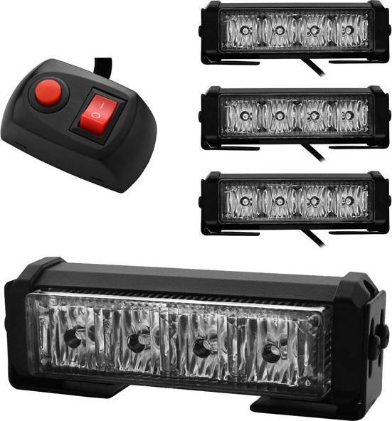 Hoalte Stroboskopy 4 szt. Red / Blue Hoalte uniwersalny