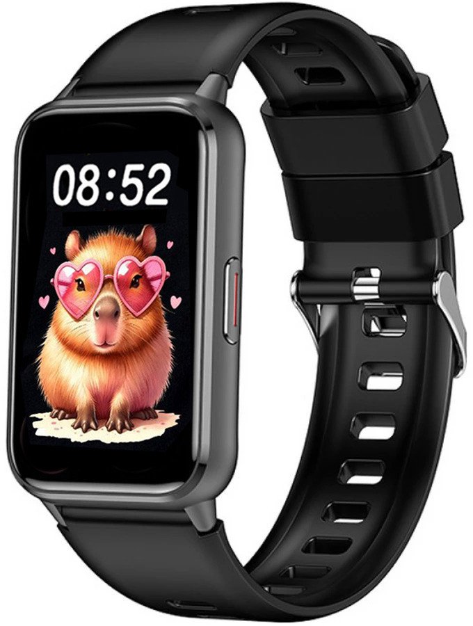 Zegarek dziecięcy SMARTWATCH RUBICON RNCF48 black/black silicone