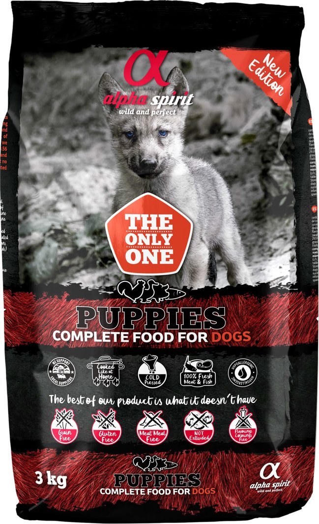 Alpha Spirit Karma sucha dla psa Puppies (szczeniak) 3kg