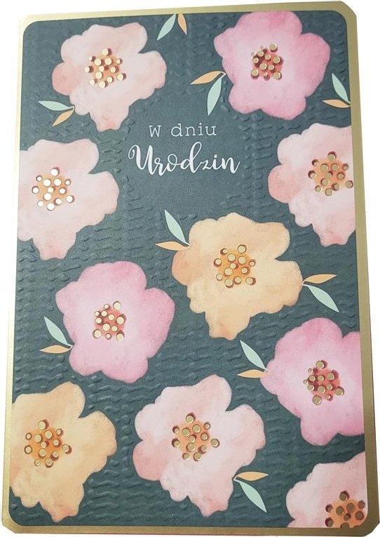 Fastima KARTKA Okolicznościowa z życzeniami A273