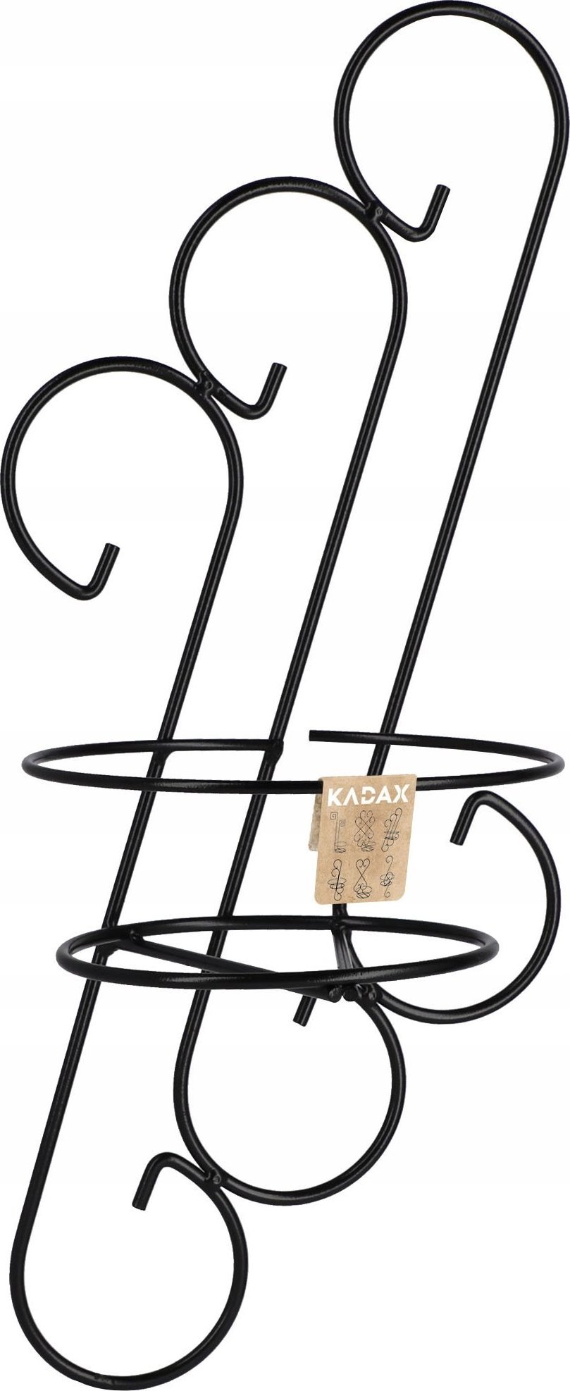 Kadax Kwietnik Metalowy Dekoracyjny Wiszący Na Doniczkę