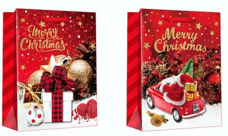 Torebka ozdobna prezentowa JP 2024-3XL 40x56x13 cm cena za 1 szt