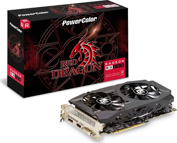 Karta graficzna Power Color Radeon RX 580 Red Dragon 8GB GDDR5 (AXRX 580 8GBD5-DHDV2/OC)