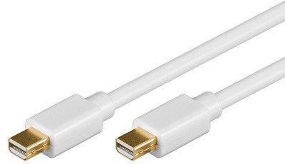 Kabel Goobay DisplayPort Mini - DisplayPort Mini 2m biały (52851)