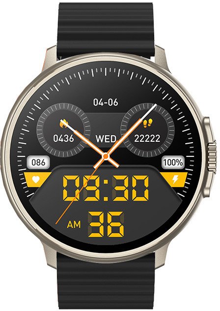 Zegarek męski SMARTWATCH czarny ultra