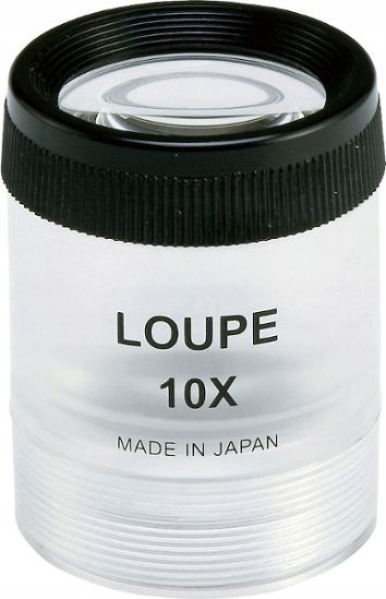Carton Lupa x10 z podziałką skala 0,1mm na długości 24mm