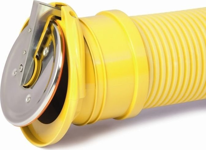 Karmat Zasuwa burzowa PP DN 72-100 drenarska Typ 0 końcowa o złączu uniwersalnym