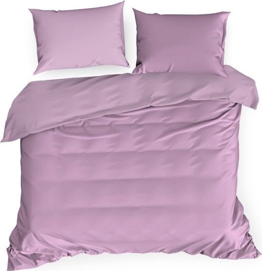 Eurofirany Komplet Pościeli Satynowa Nova3 C Róż 200x220 NP 3 CZĘŚCI