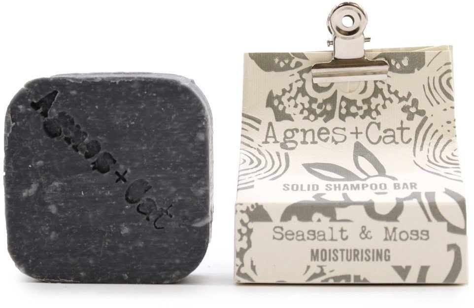 Szampon w kostce - Sól morska i mech