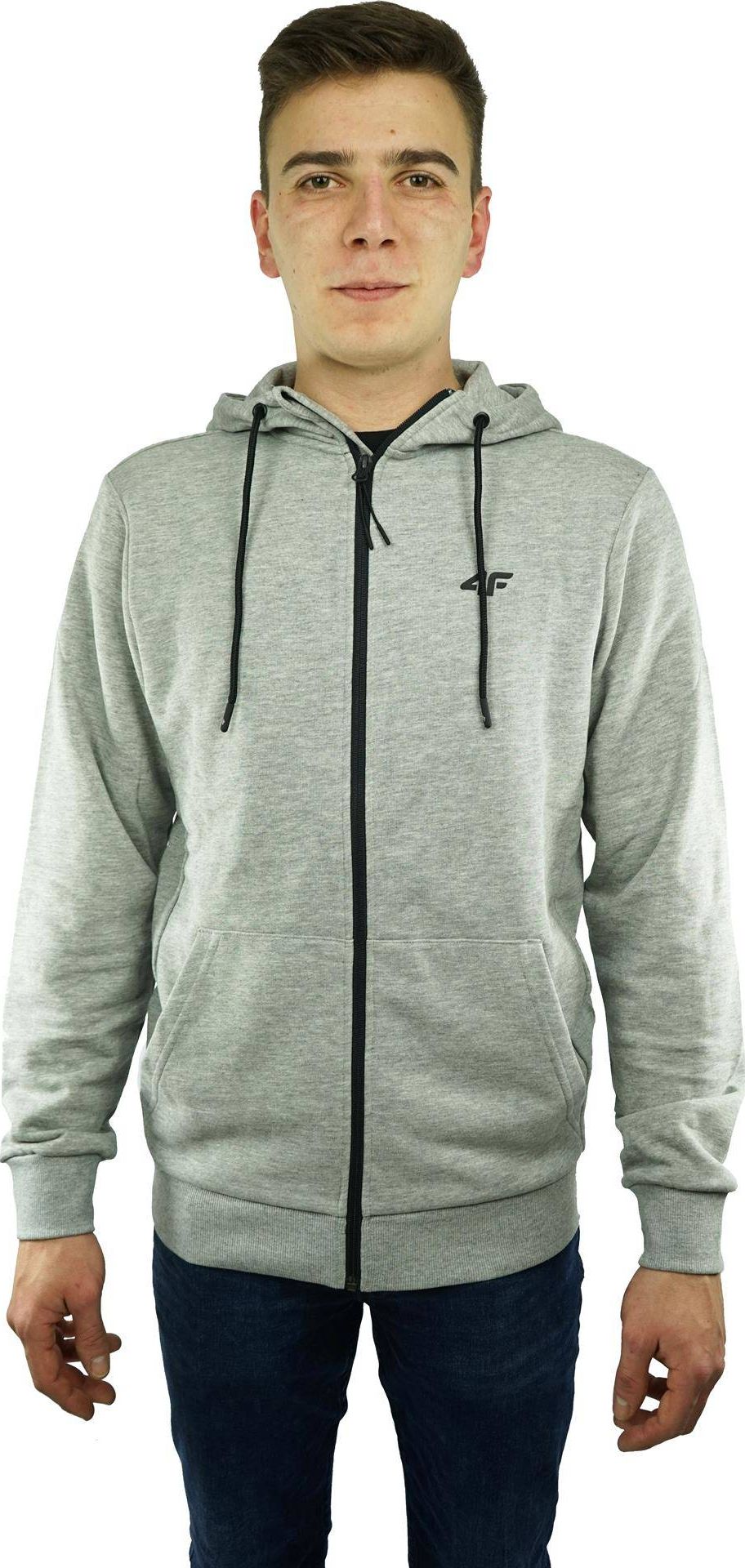 4f Bluza męska z kapturem 4F bawełna NOSD4 BLM300 27M S