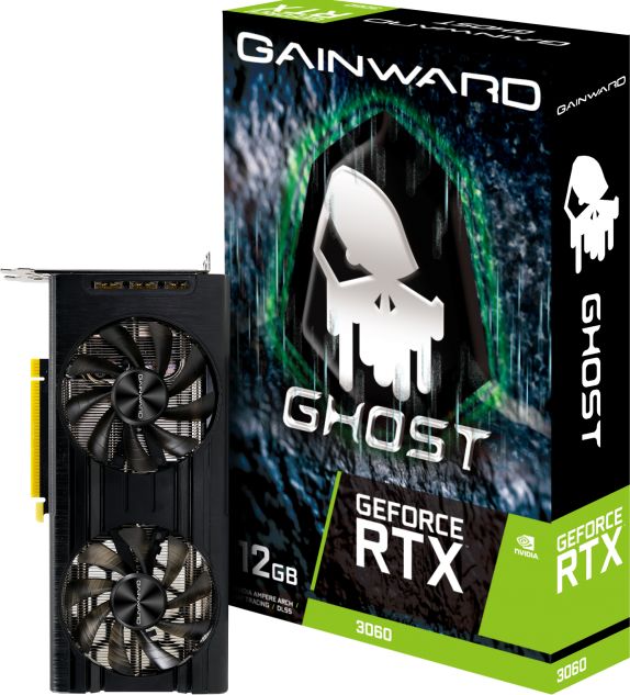 Karta graficzna Gainward GeForce RTX 3060 Ghost 12GB GDDR6 (471056224-2430)
