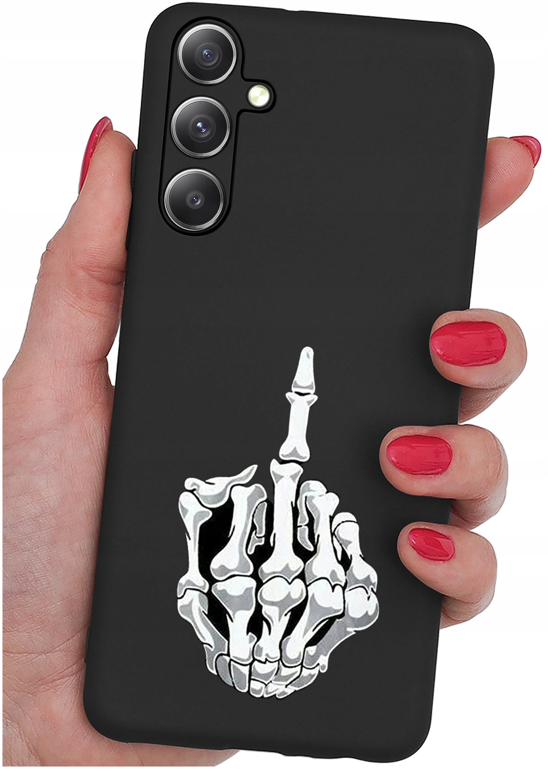 ETUI do Samsung Galaxy S23 FE WZORY |SILIKONOWE MATT CASE + SZKŁO 9H