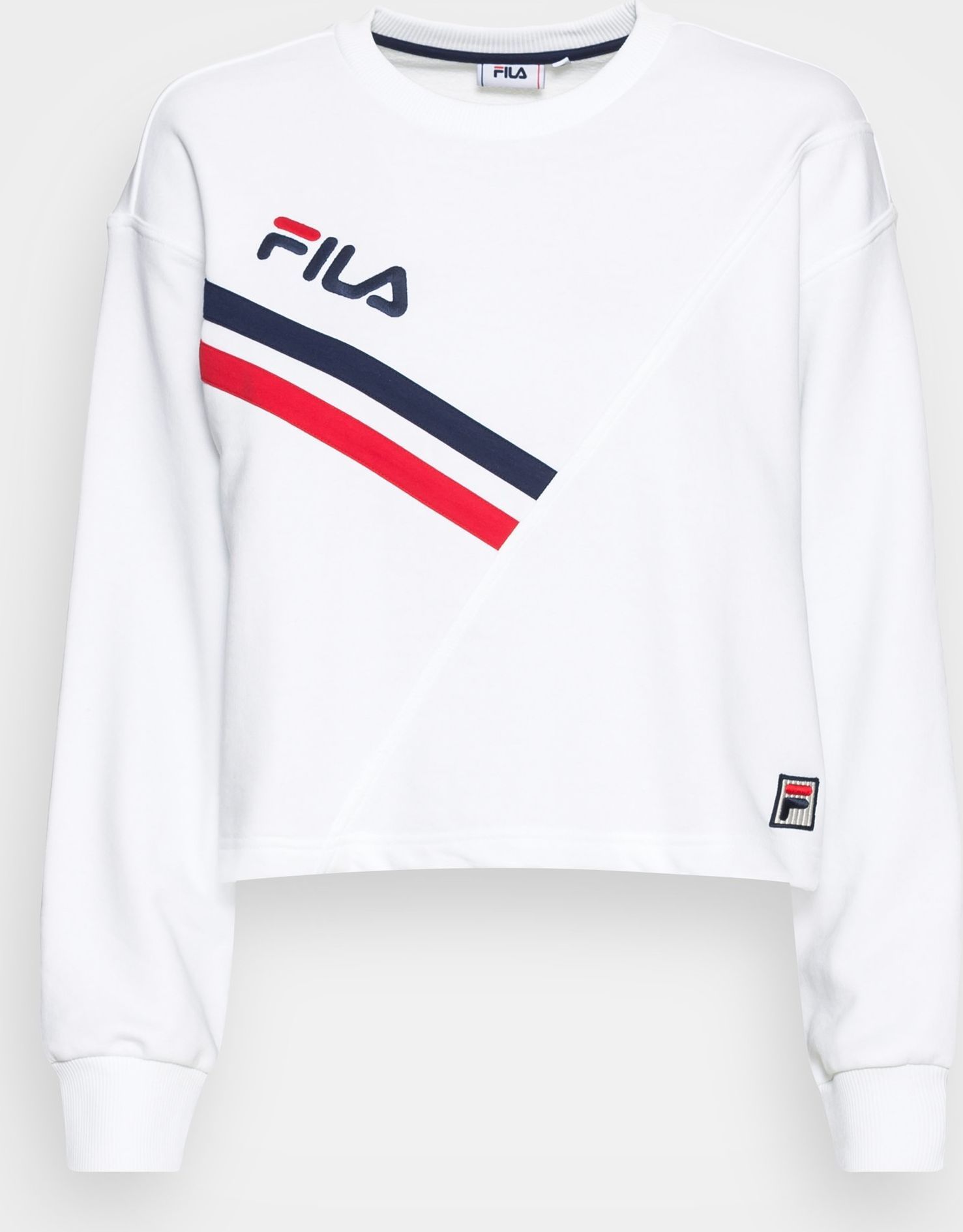 Fila Bluza damska ZITTAU cropped crew sweat Biała r. XS