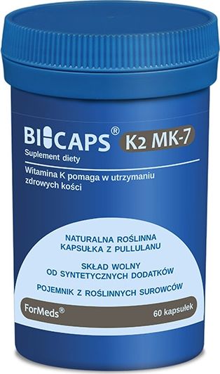 Formeds Bicaps, K2 MK-7, 60 kapsułek