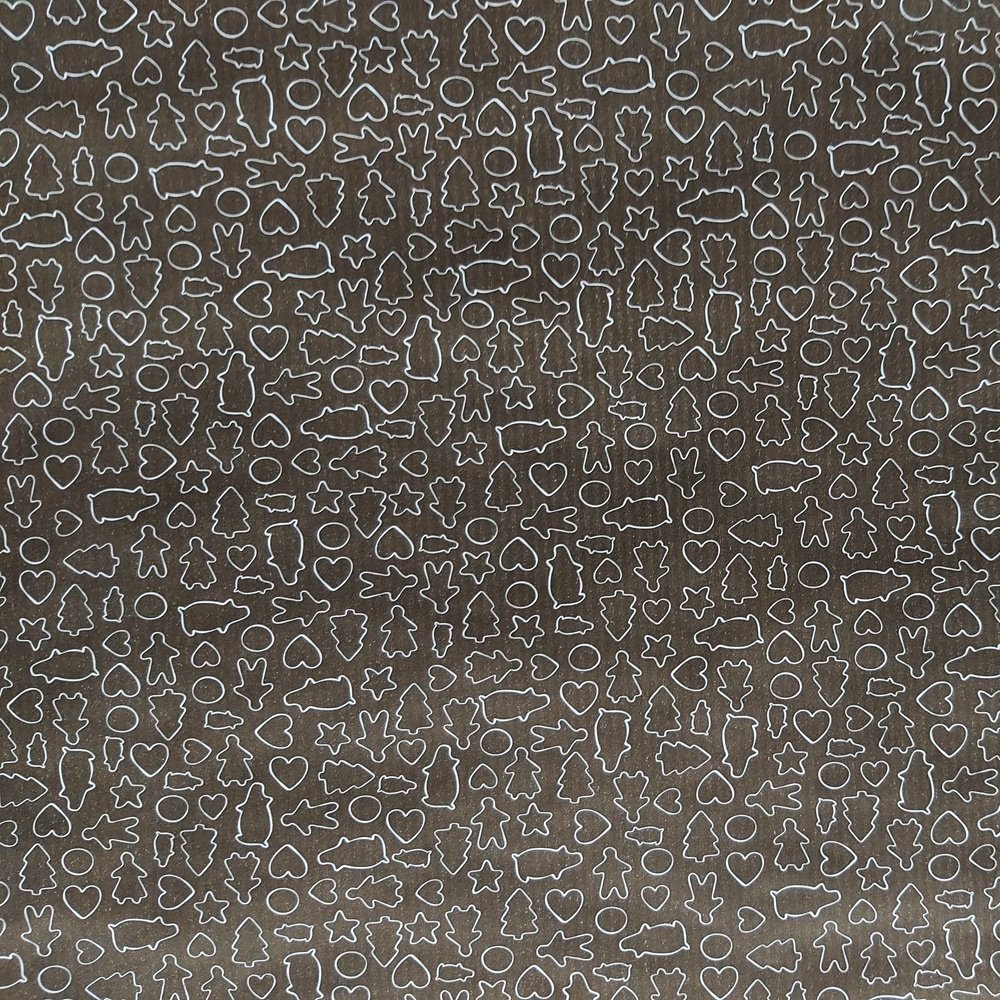 Papier pierniczki do pakowania 57cmx2m 2m271