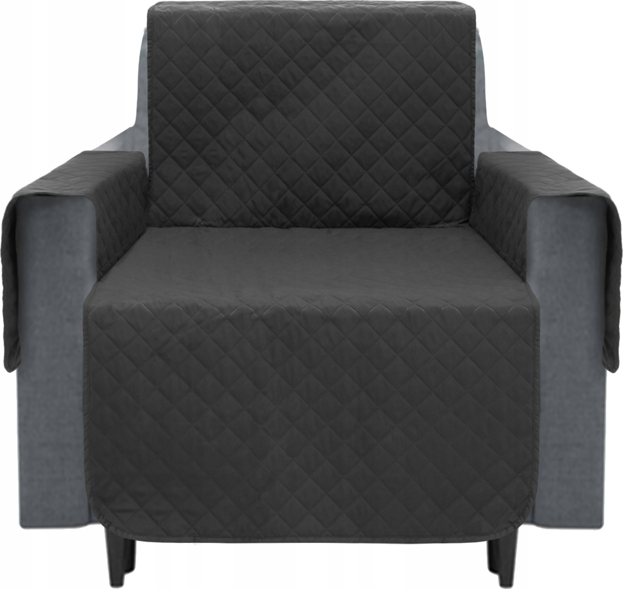 DOGGY POKROWIEC PARIS NA FOTEL CZARNY