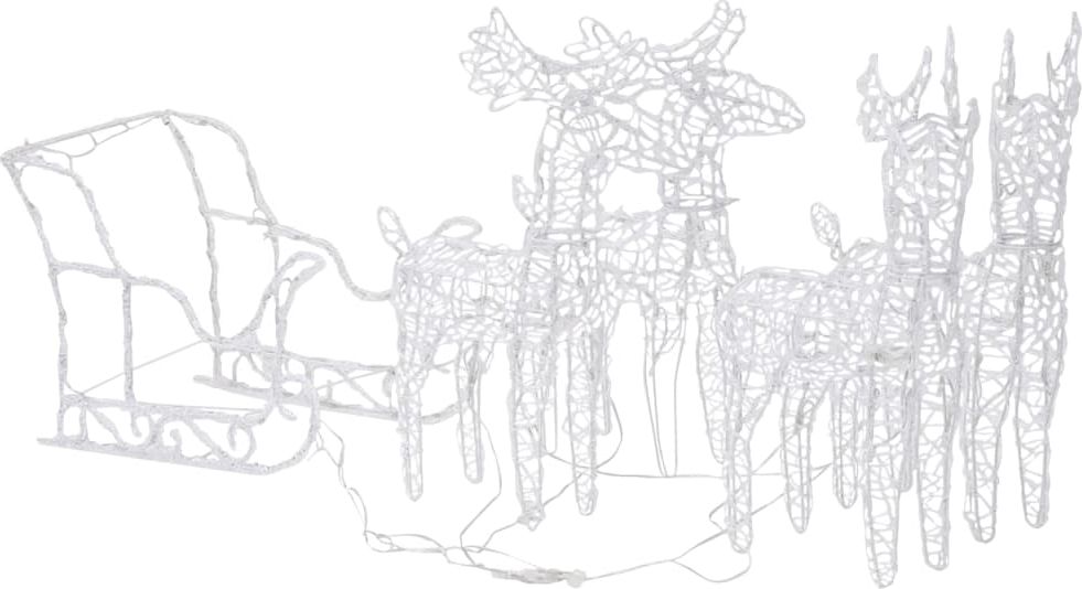 Dekoracja świąteczna vidaXL renifer