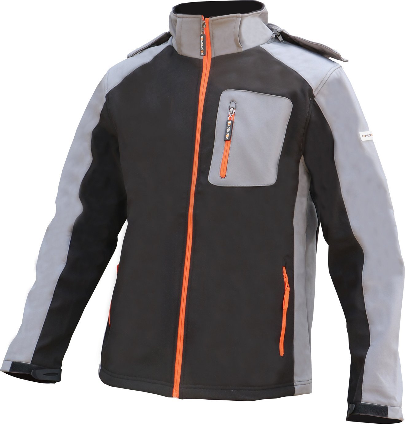 PROTECT2U PROTECT2U Kurtka SoftShell z kapturem S one size