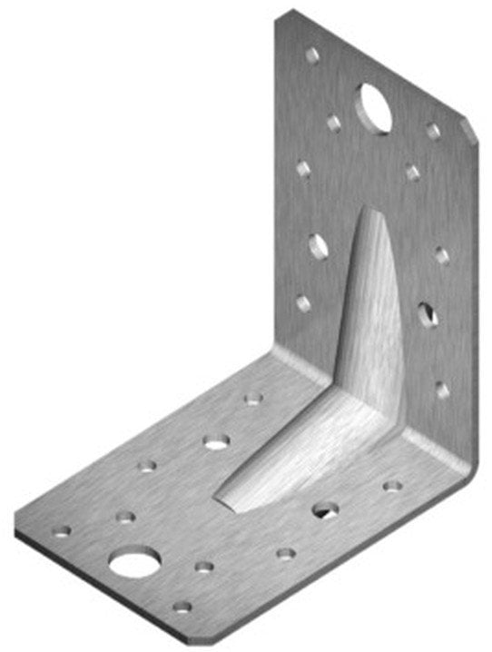 ANGLE BRACKET 90X90X65X2.0 REINFORCED CE