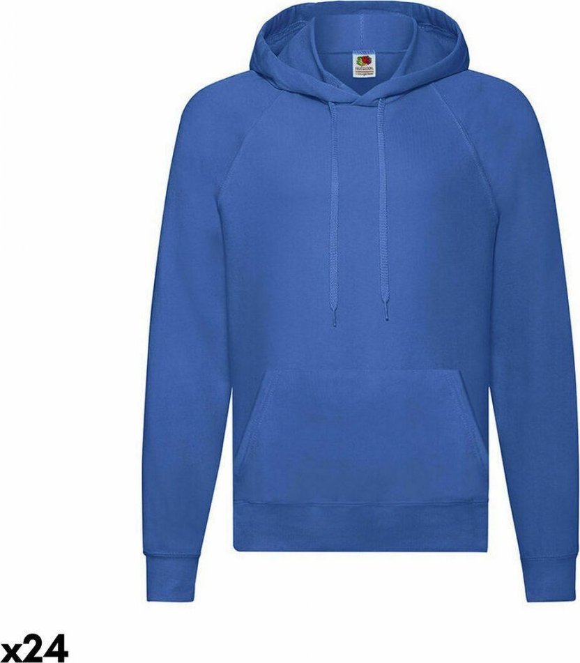 BigBuy Fashion Bluza z kapturem Unisex 141335 (24 Sztuk) - Czarny