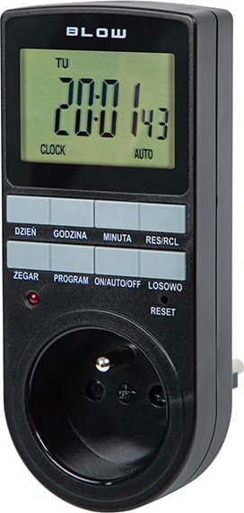 Blow 72-018# Programator czasomierz cyfrowy t5 czarny