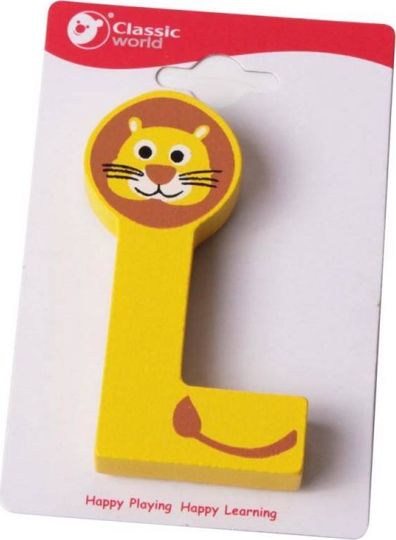 Classic World CLASSIC WORLD Drewniana Literka L