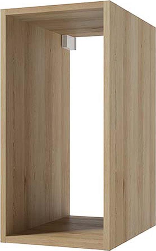 Selsey SELSEY Półka ścienna Sundfina 60x30x44 cm buk truflowy