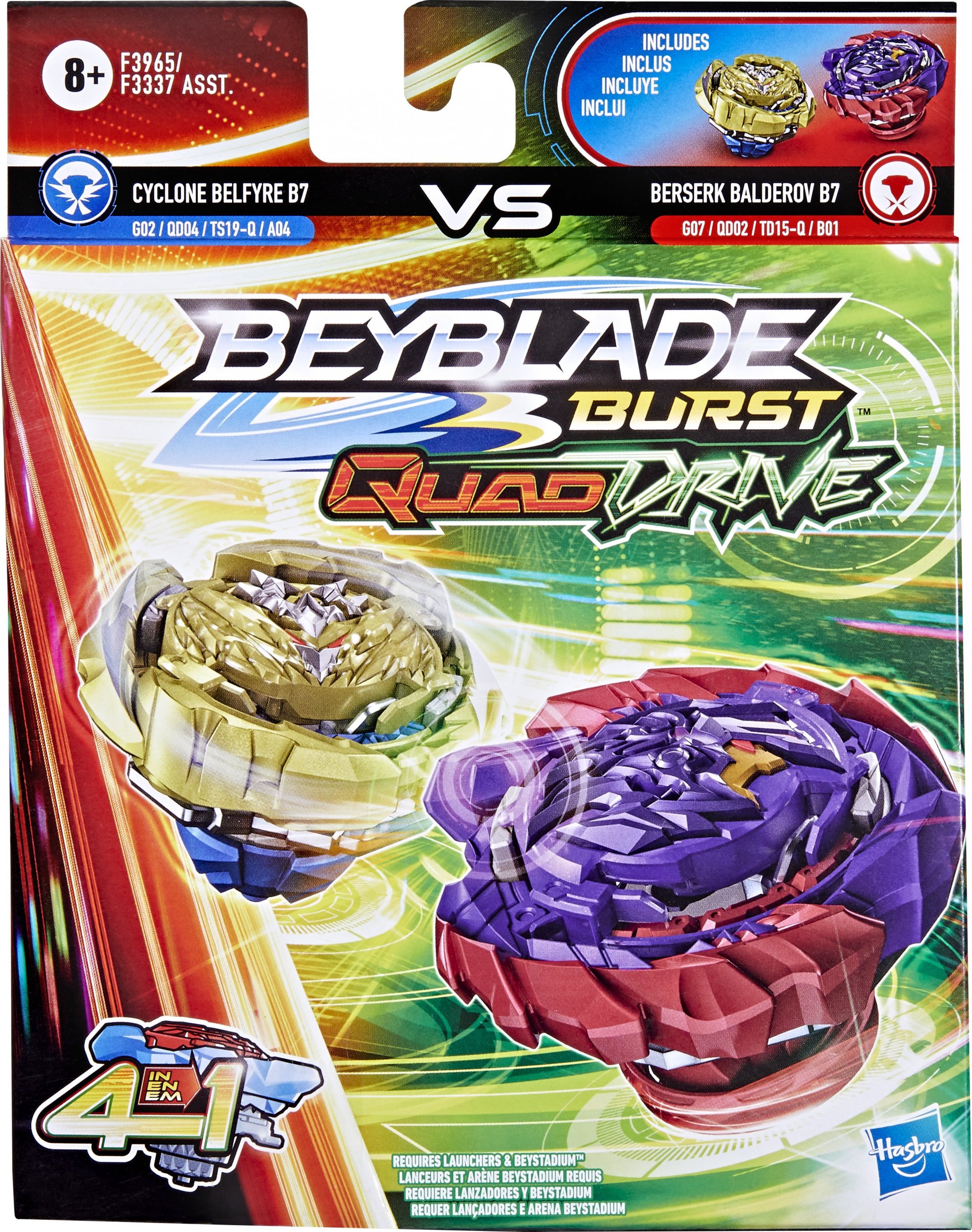 Hasbro Hasbro Beyblade CYCLONE BELFYRE B7 BER. - F3965ES0
