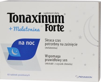 Novascon Tonaxinum Forte na noc + Melatonina 60tabl