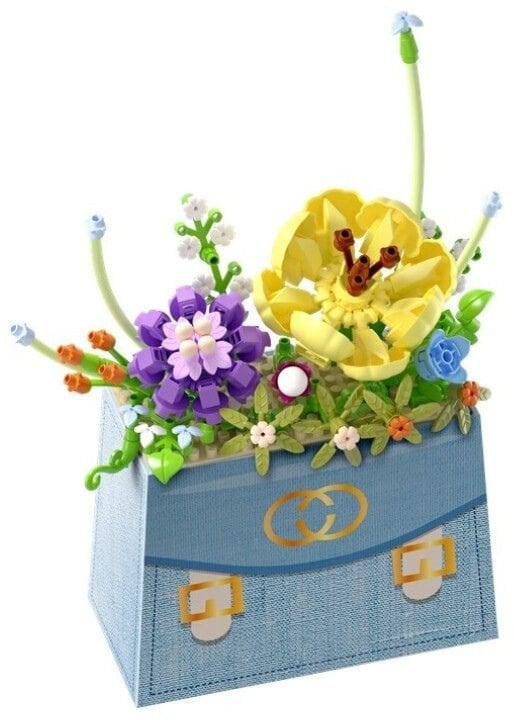 KOCO klocki kwiaty w tor.wiosna 223el 02098 44934