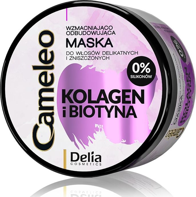 Delia Cameleo Kolagen i Biotyna Maska wzmacniająco-odbudowująca 200ml