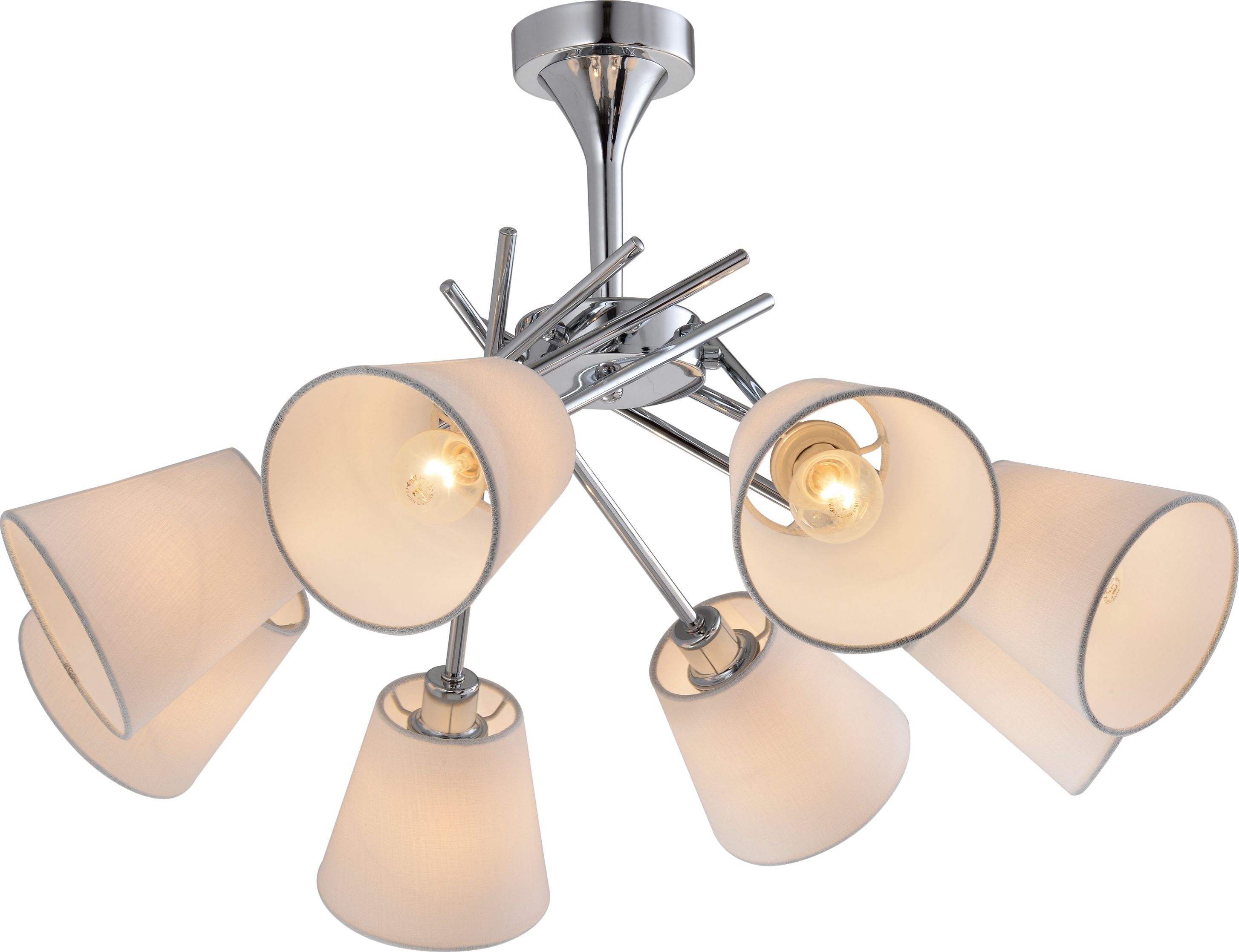 Lampa wisząca Candellux VOX nowoczesna chrom (38-70647)