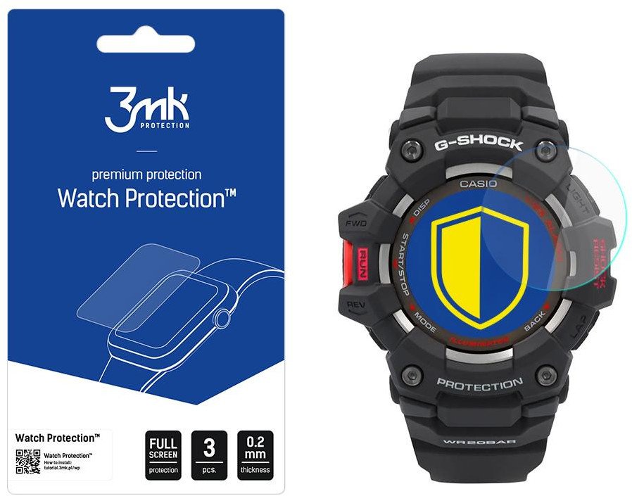 CASIO G-SHOCK GBD-100-1ER - 3MK WATCH PROTECTION FLEXIBLEGLASS