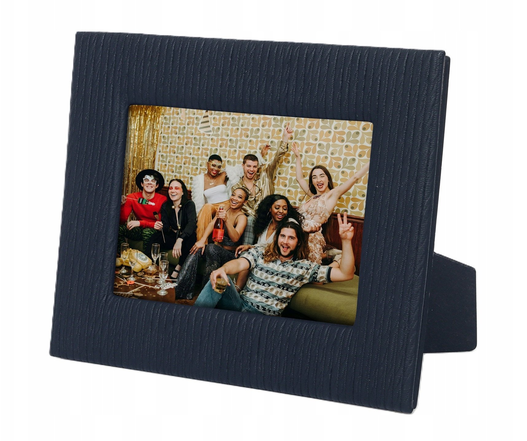 Ramka Stojąca Do Zdjęć Na Zdjęcie 10x15 Cm Czarna Pion Poziom / Loveinstant / Czarny