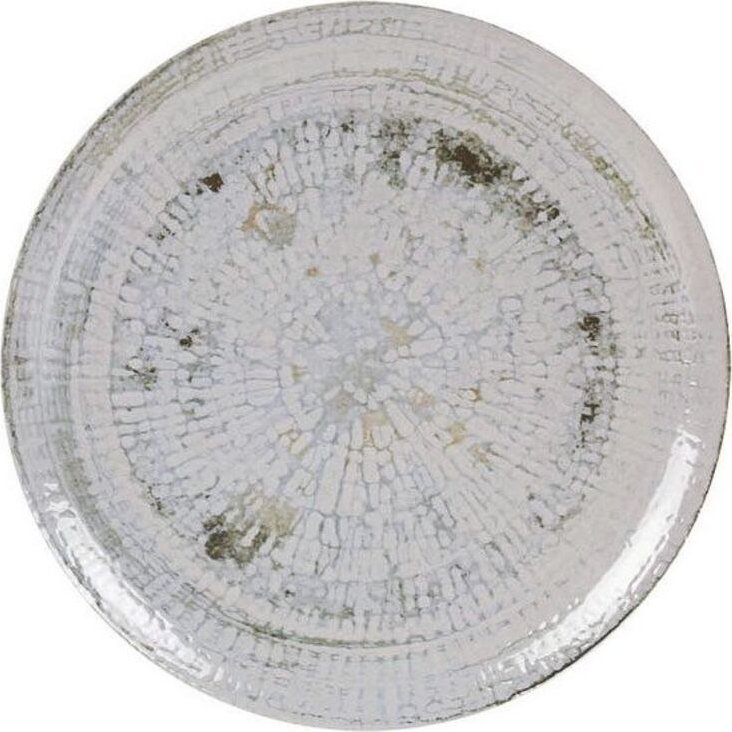 La mediterrnea Talerz płaski La Mediterrnea Idris Monaco Jasność Porcelana ( 32,5 cm)