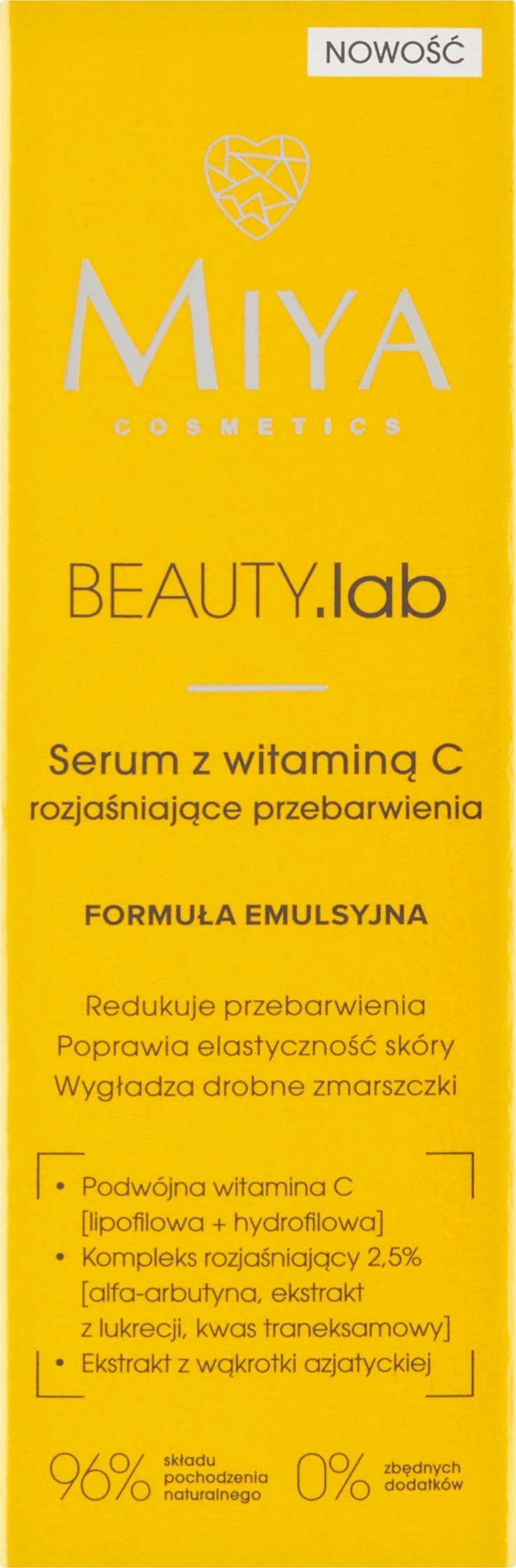 MIYA_BEAUTY.lab serum z witaminą C rozjaśniające przebarwienia 30ml