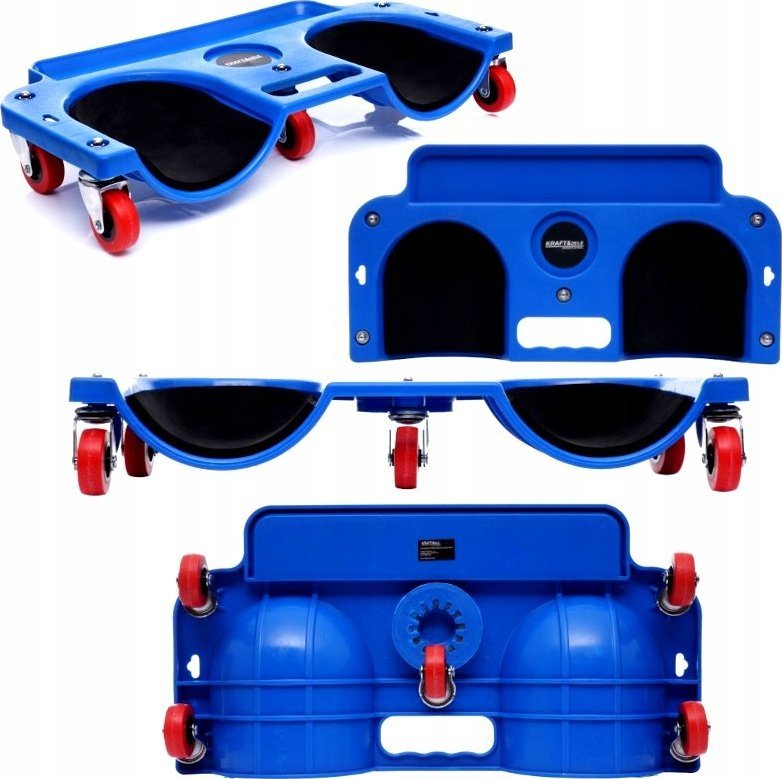 Kraft&Dele LEŻANKA WARSZTATOWA KLĘCZNIK POD KOLANA NA KÓŁKACH