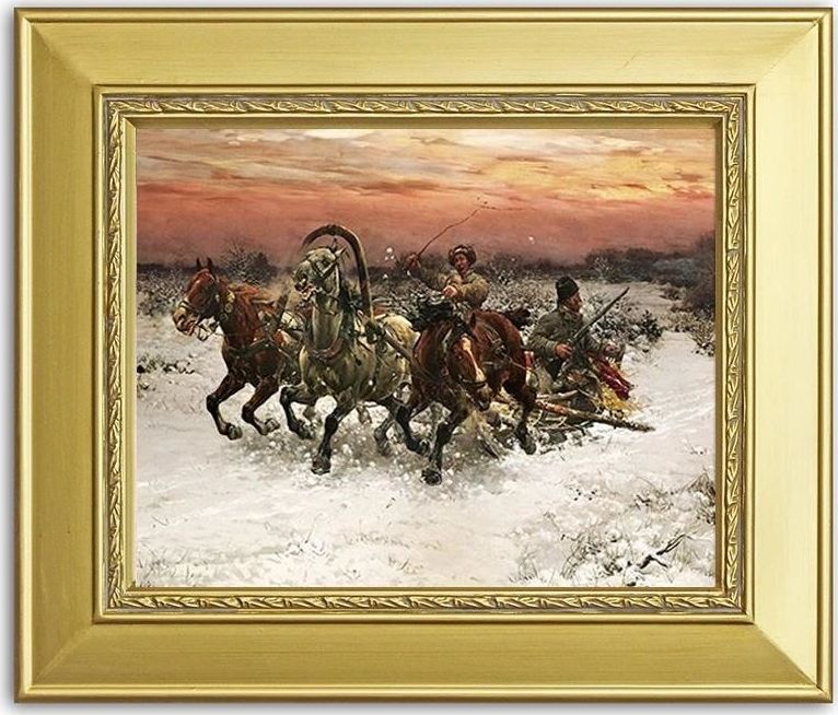 GO-BI Obraz - Malarstwo polskie 27x32cm