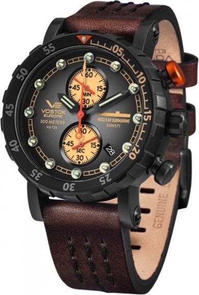 Zegarek Vostok Europe Zegarek Vostok Europe SSN 571 Nuclear Submarine VK61-571C611