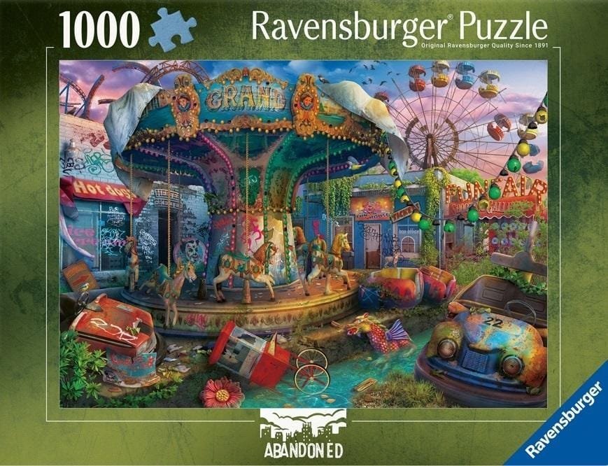 Ravensburger Puzzle Zapomniany lunapark 1000 elementów